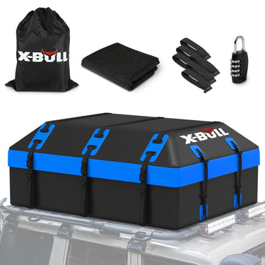 Buy X - BULL Waterproof Car Roof Cargo Bag 595L Top Rack Carrier Luggage Storage Cube - Mud Tracks